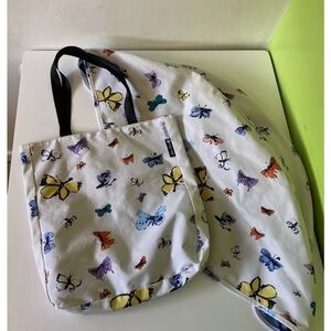 Bugaboo Buffalo Hood Canopy and Tote Bag - Andy Warhol Butterflies fits Donkey
